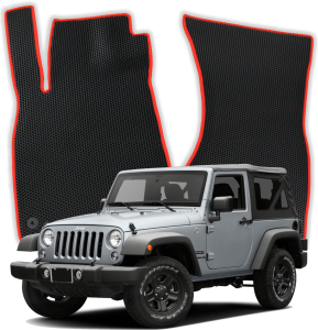 Autokoberce do Jeep Wrangler JK 3 gen SUV 3 dvere Krátke (2006-2018)
