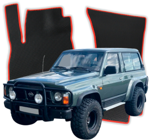 Autokoberce do Nissan Patrol 5-miestny Y60 4 gen SUV 3 dvere (1987-1997)