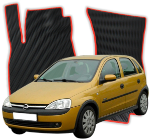 Autokoberce do Opel Corsa C 3 gen Hatchback 5 dverí (2000-2006)