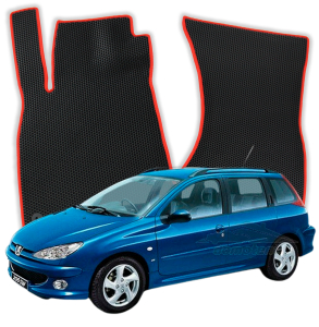 Autokoberce do Peugeot 206 1 gen Kombi (1998-2009)