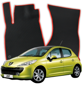 Autokoberce do Peugeot 207 1 gen Hatchback 5 dverí (2006-2014)