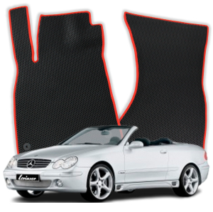 Autokoberce do Mercedes-Benz CLK A209 2 gen Cabrio (2002-2009)
