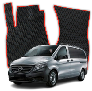Autokoberce do Mercedes-Benz eVito 9-miestny W447 3 gen Minivan (2014-2025)
