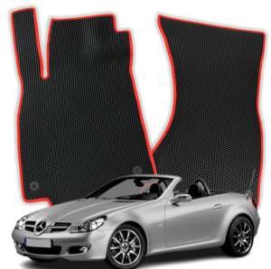 Autokoberce do Mercedes-Benz SLK R171 2 gen Cabrio (2004-2011)