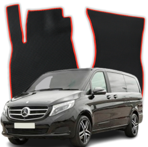 Autokoberce do Mercedes-Benz V klasa W447 3 gen Minivan Extra Dlhé (2014-2025)
