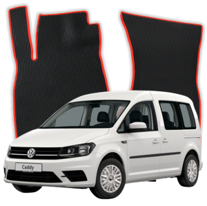 Autokoberce do Volkswagen Caddy 7-miestny 3 gen KombiVan 5 dverí (2003-2020)