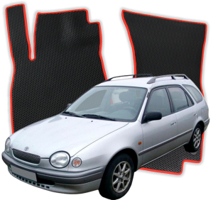 Autokoberce do Toyota Corolla E110 8 gen Hatchback 3 dvere (1997-2002)