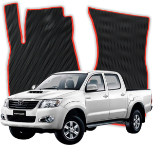 Autokoberce do Toyota Hilux 7 gen Pick-up 4 dvere (2005-2015)