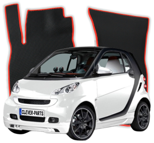 Autokoberce do Smart Fortwo 2 gen Hatchback 3 dvere (2007-2014)
