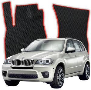 Autokoberce do BMW X5 7 - miestna E70 2 gen SUV (2006-2013)