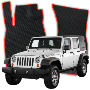 Autokoberce do Jeep Wrangler Rubicon 3 gen SUV 5-dverový (2006-2018)