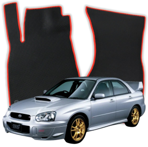 Autokoberce do Subaru Impreza WRX GD 2 gen Sedan (2000-2007)