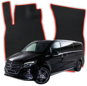 Autokoberce do Mercedes-Benz trieda V verzia so stolíkom W447 3 gen Van 5-dverový Extra Long (2014–2025)