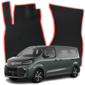 Autokoberce do Toyota ProAce Verso Verzia so stolíkom Long VIP 1 gen Van (2016-2025)