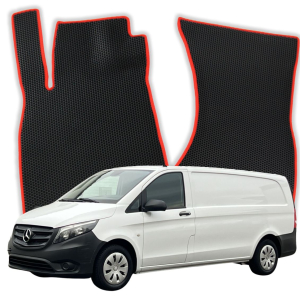 Autokoberce do Mercedes-Benz V klasa Mixto Extralang Base 2 miesta W447 3 generácie Minivan Extra Long (2014-2025)