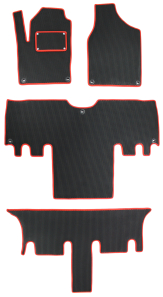 Autokoberce do Volkswagen Sharan 6-miestny 7M 1 gen Minivan (1995-2010)
