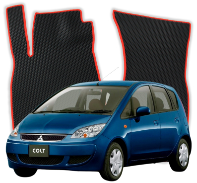 Autokoberce do Mitsubishi Colt Z30 6 gen Hatchback 5 dverí (2004-2012)