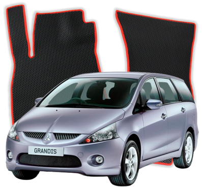 Autokoberce do Mitsubishi Grandis 7-miestny 1 gen Minivan (2003-2011)