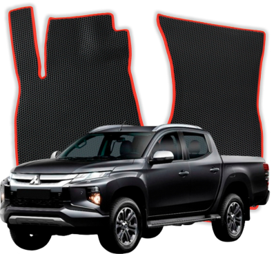 Autokoberce do Mitsubishi L200 Polifting 5 gen Pick-up (2020-2023)