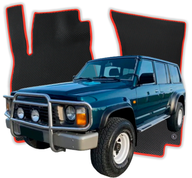 Autokoberce do Nissan Patrol 7-miestny Y60 4 gen SUV (1987-1997)
