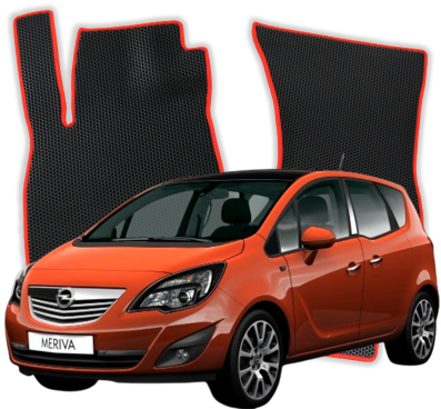 Autokoberce do Opel Meriva B 2 gen Minivan (2010-2017)