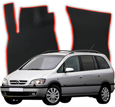 Autokoberce do Opel Zafira A 7-miestny 1 gen Minivan (1999-2005)