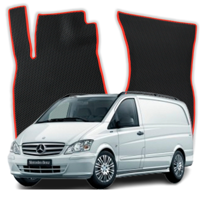 Autokoberce do Mercedes-Benz Vito W639 2 gen Minivan 4 dvere Dlhé (2003-2014)