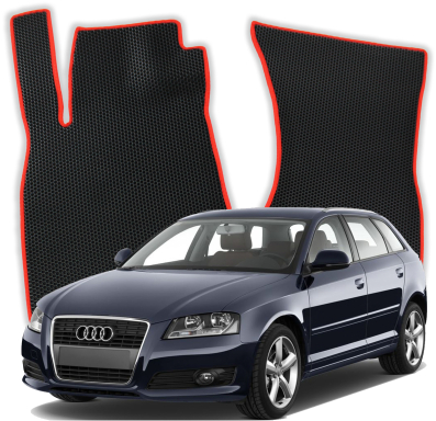 Autokoberce do Audi A3 8P 2 gen Hatchback 5 dverí (2003-2013)