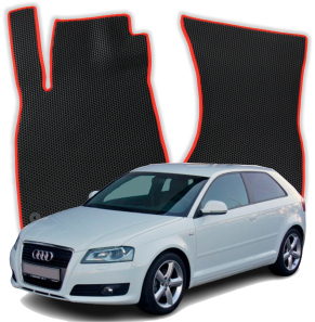 Autokoberce do Audi A3 S-Line 8P 2 gen Hatchback 3 dvere (2003-2013)
