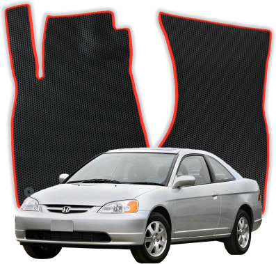 Autokoberce do Honda Civic 7 gen Kupé (2000-2006)