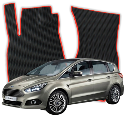 Autokoberce do Ford S-Max 7-miestny Hybrid 2 gen Minivan (2014-2023)