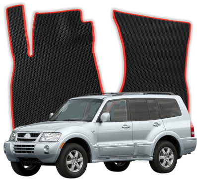 Autokoberce do Mitsubishi Pajero 7-miestny V60 3 gen SUV 5 dverí (1999-2006)