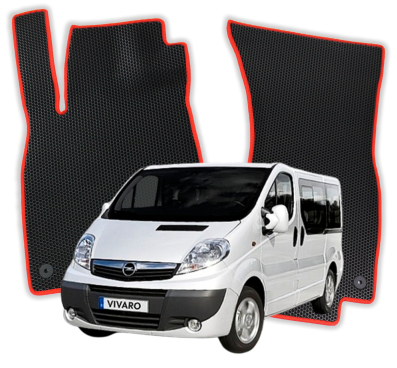 Autokoberce do Opel Vivaro 9-miestny A 1 gen Minivan (2001-2014)