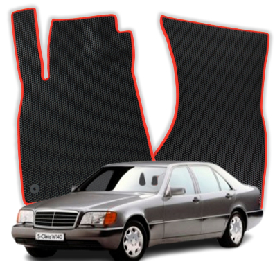 Autokoberce do Mercedes-Benz S klasa W140 3 gen Sedan Krátke (1991-1998)