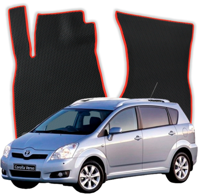 Autokoberce do Toyota Corolla Verso 7-miestny 2 gen Minivan (2004-2009)