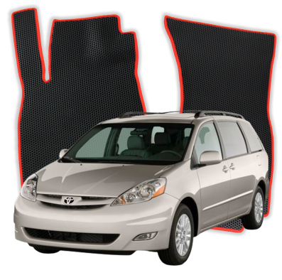 Autokoberce do Toyota Sienna 7-miestny XL20 2 gen Minivan (2004-2010)