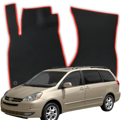 Autokoberce do Toyota Sienna 8-miestny XL20 2 gen Minivan (2004-2010)