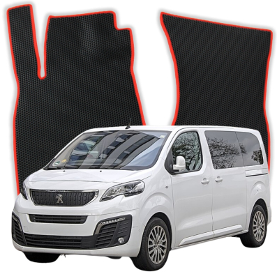 Autokoberce do Peugeot Traveller 8 mest 3 gen Minivan (2016-2025)