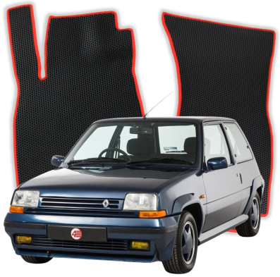 Autokoberce do Renault 5 GT Turbo 2 gen Hatchback 3-dverový (1985–1991)