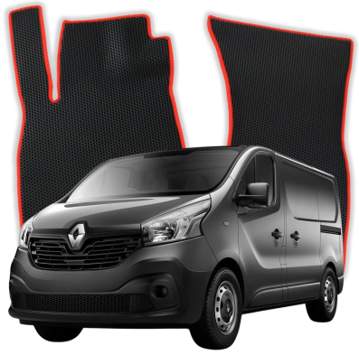 Autokoberce EVA OMEVO pre Renault Trafic 7-miestny 3 gen Van 5 dveri (2014-2025)