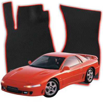 EVA autokoberce OMEVO pre Mitsubishi 3000GT ázijská verzia 1 gen Kupe (1990-2000)