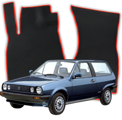 Automatické podložky EVA OMEVO pro Volkswagen Polo 2. gen Hatchback 5 dveří (1981-1994)