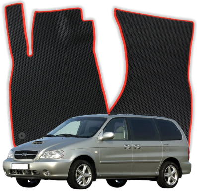 EVA autokoberce OMEVO pre Kia Carnival 6-miestny 1. gen Minivan (1998-2005)