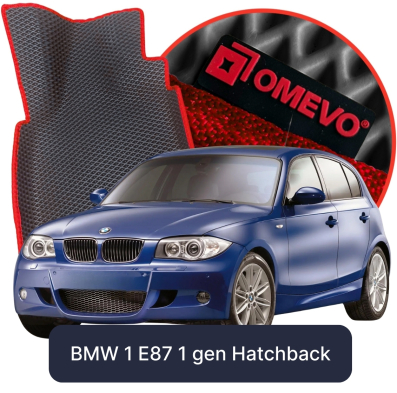 EVA autokoberce OMEVO pre BMW 1 E87 5 gen hatchback 5 dverí (2004-2011)