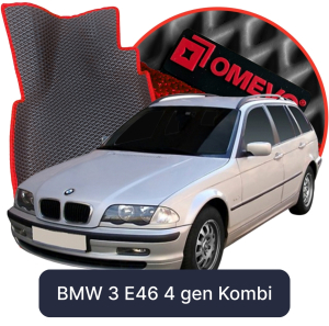 OMEVO 5D Pro Autokoberce do BMW 3 E46 4. gen Kombi (1998-2007)