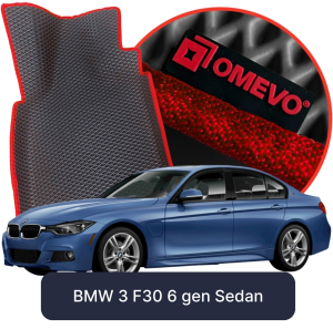 OMEVO 5D Pro Autokoberce do BMW 3 F30 6. gen Sedan (2011-2018)