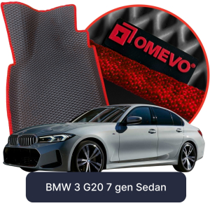 OMEVO 5D Pro Autokoberce do BMW 3 G20 7. gen Sedan (2018-2025)
