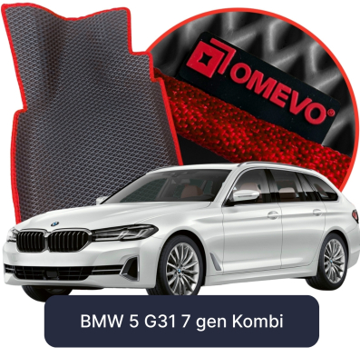 OMEVO 5D Pro Autokoberce do BMW 5 G31 7. gen Kombi (2017-2024)