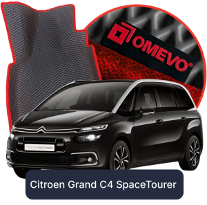 OMEVO 5D Pro Autokoberce do Citroën Grand C4 SpaceTourer 7-osobový 2. gen Minivan (2013-2022)