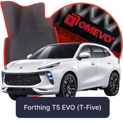 EVA autokoberce OMEVO pre Forthing T5 EVO (T-Five) 1. generácia SUV 5-dverový (2020-2025)